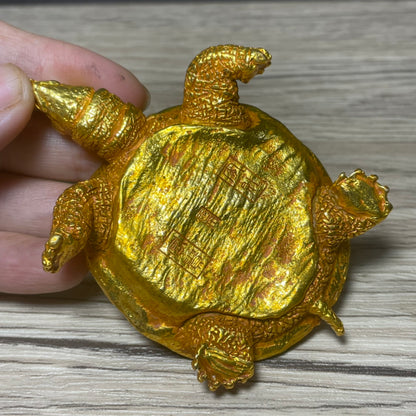 Exquisitely Carved Turtle Statue - Handcrafted & Unique Gift