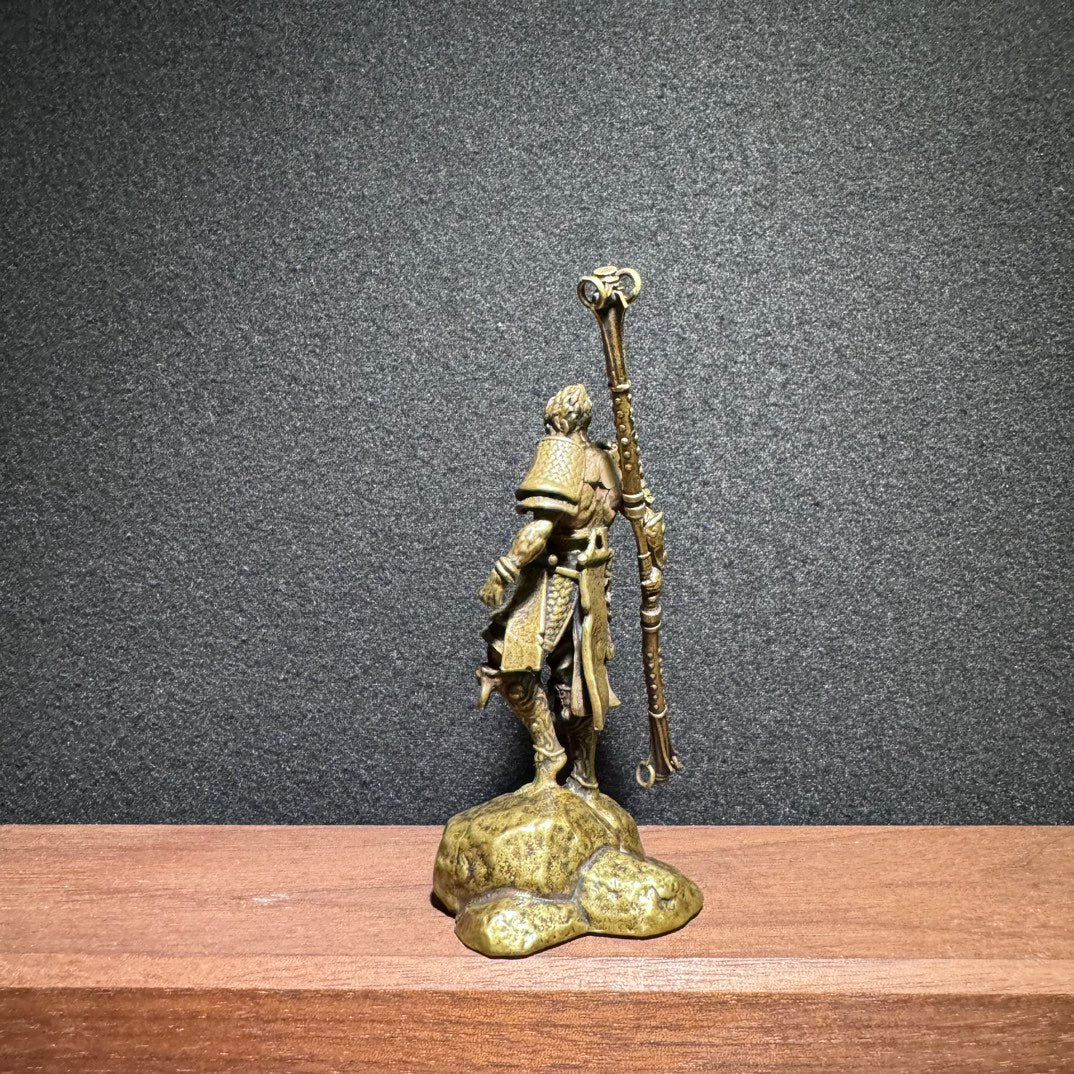 Exquisite Handcrafted Brass Sun Wukong Statue - Unique Gift for Collectors and Decor Enthusiasts