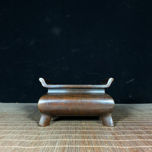 Handcrafted Pure Copper Incense Burner - Unique Antique Gift for Collectors & Decor Enthusiasts